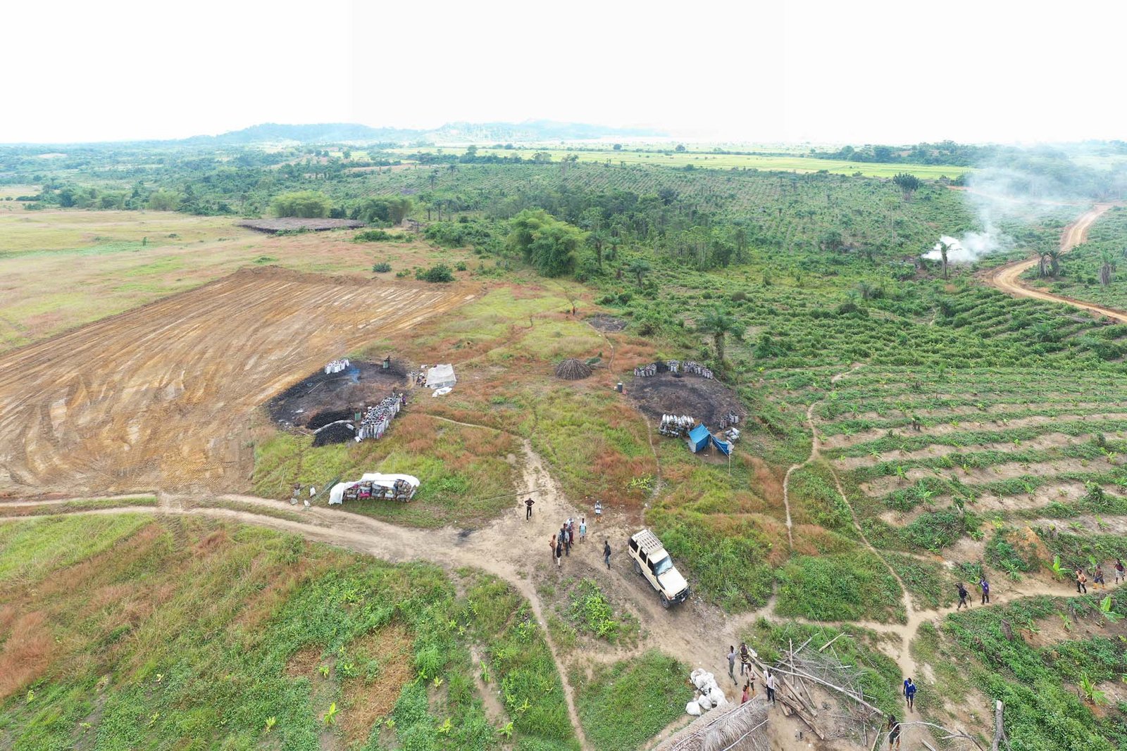 Gahiza Farms land before development